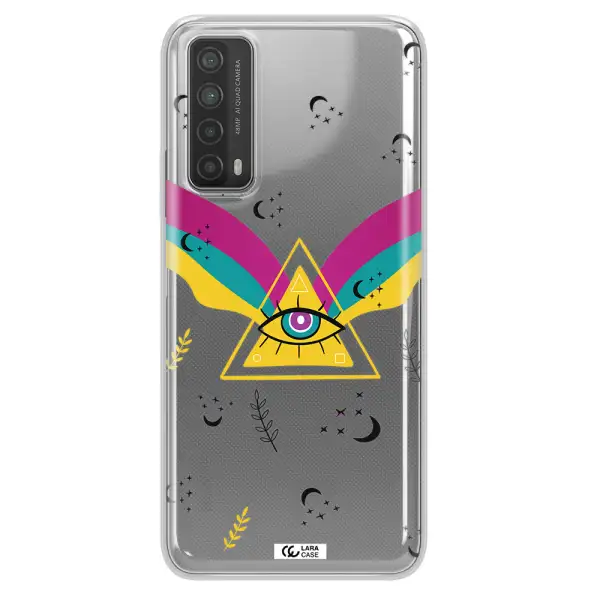 One-Eyed Pyramid Huawei P Smart 2021 Clear TPU Case