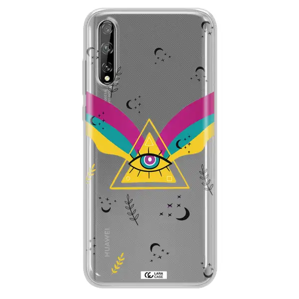 One-Eyed Pyramid Huawei P Smart S Clear TPU Case