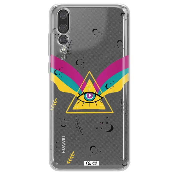 One-Eyed Pyramid Huawei P20 Pro Clear TPU Case