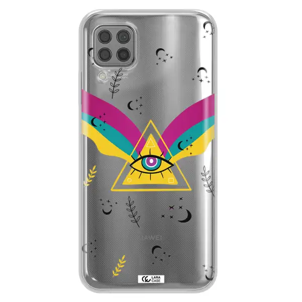 One-Eyed Pyramid Huawei P40 Lite Clear TPU Case
