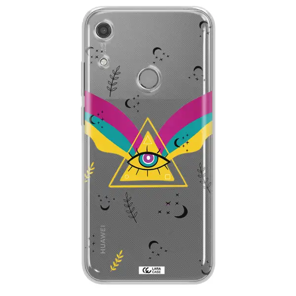 One-Eyed Pyramid Huawei Y6S Clear TPU Case