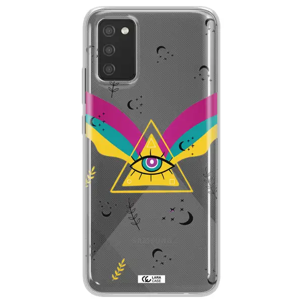 One-Eyed Pyramid Samsung A02S Clear TPU Case