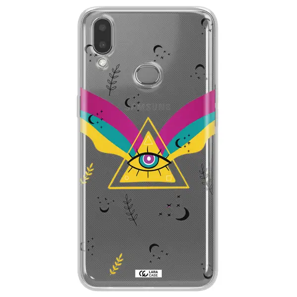 One-Eyed Pyramid Samsung A10S Clear TPU Case
