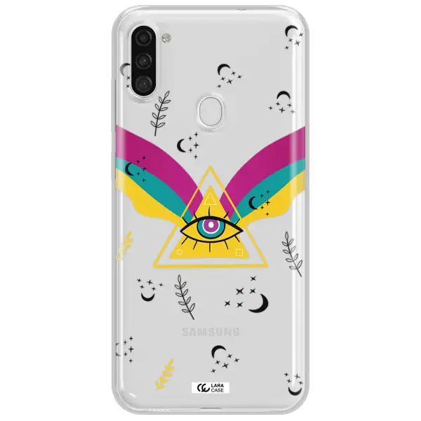 One-Eyed Pyramid Samsung A11 Clear TPU Case