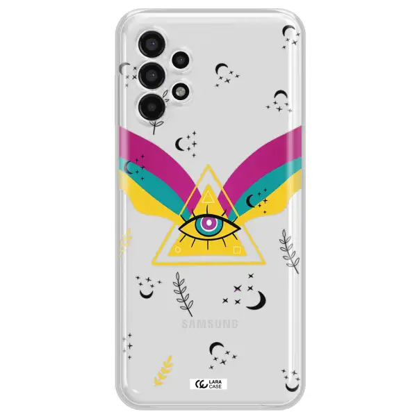 One-Eyed Pyramid Samsung A13 4g Clear TPU Case