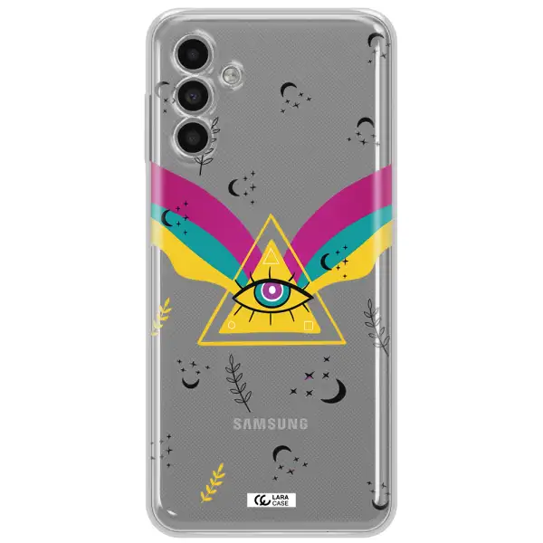 One-Eyed Pyramid Samsung A13 5G Clear Tpu Case