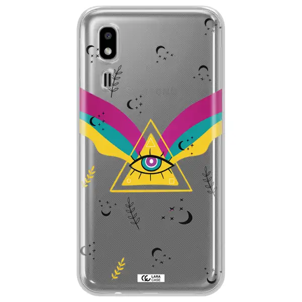 One-Eyed Pyramid Samsung A2 Core Clear TPU Case