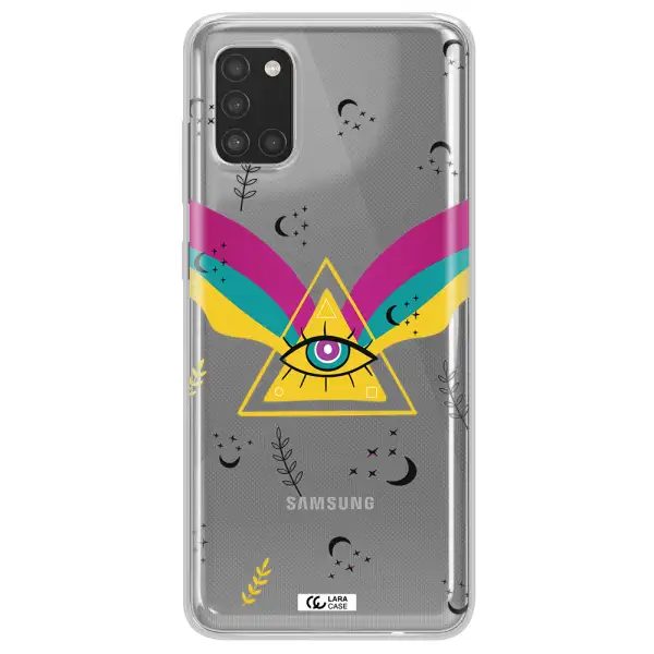 One-Eyed Pyramid Samsung A31 Clear TPU Case