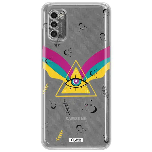 One-Eyed Pyramid Samsung A41 Clear Tpu Case