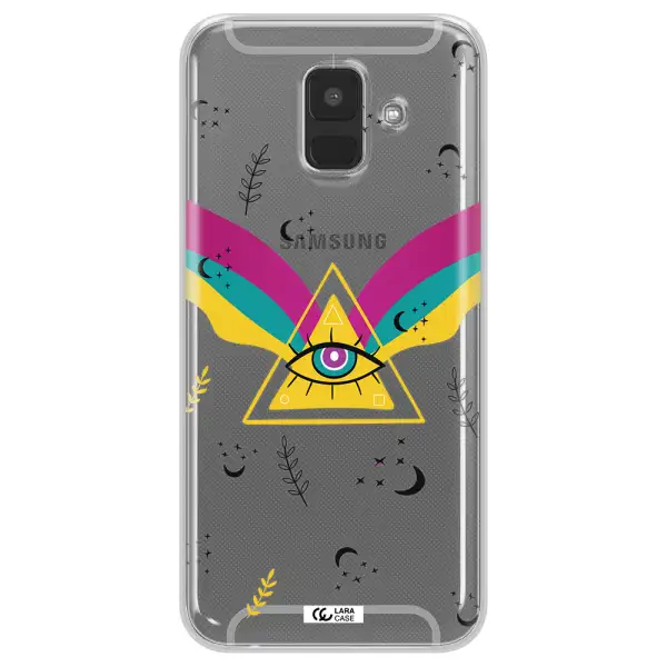 One-Eyed Pyramid Samsung A6 Clear TPU Case