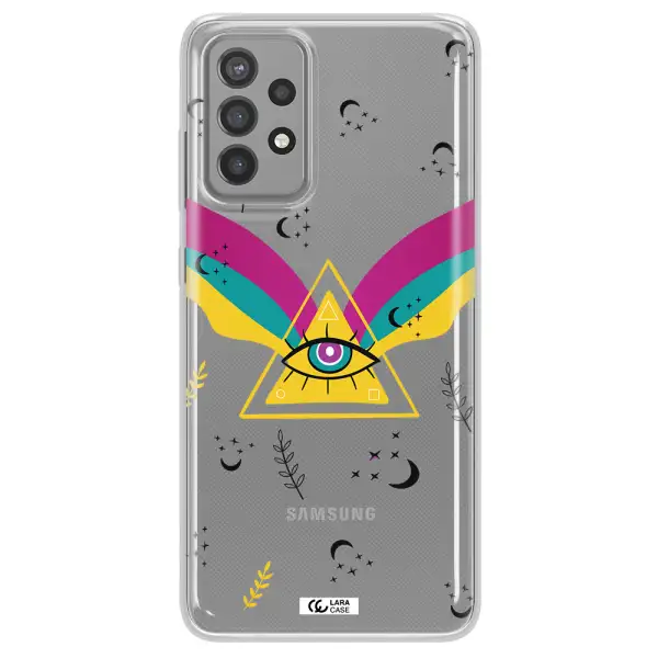 One-Eyed Pyramid Samsung A72 Clear TPU Case