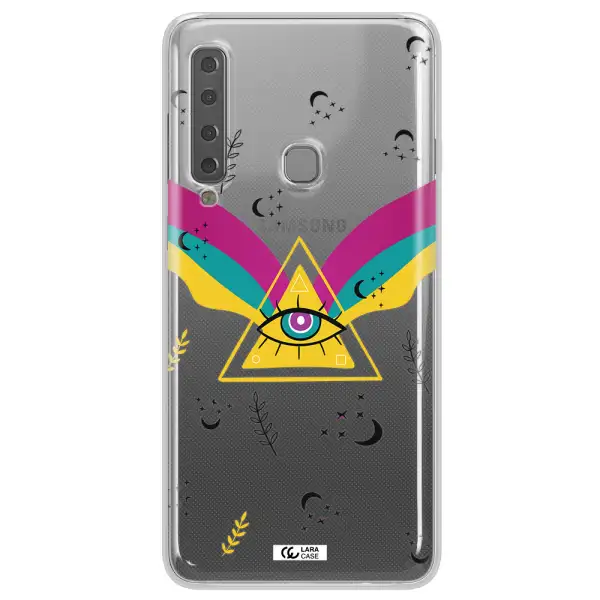 One-Eyed Pyramid Samsung A9 2018 Clear TPU Case