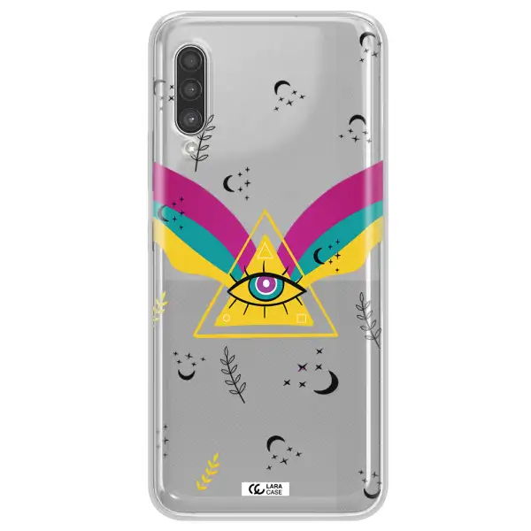 One-Eyed Pyramid Samsung A90 Clear TPU Case