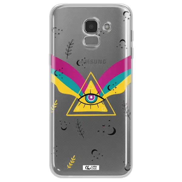 One-Eyed Pyramid Samsung J6 Clear TPU Case