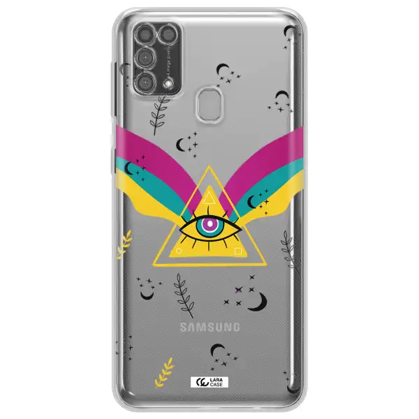 One-Eyed Pyramid Samsung M31 Clear TPU Case