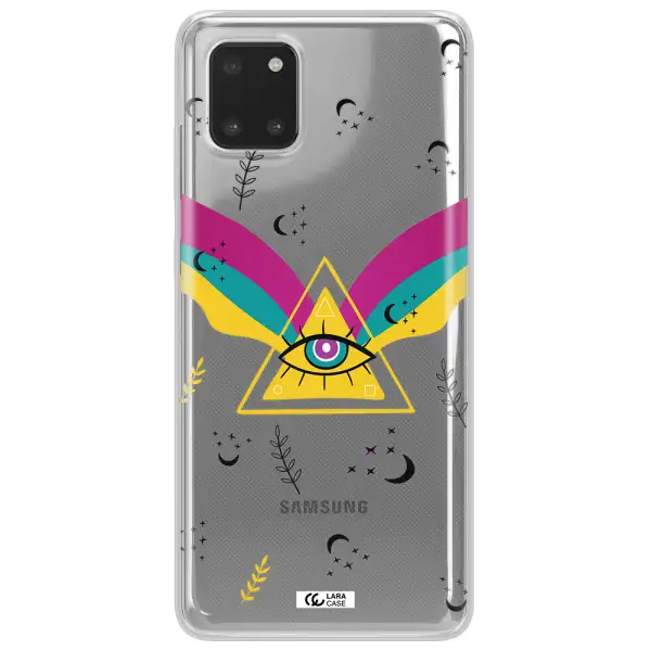 One-Eyed Pyramid Samsung Note 10 Lite Clear TPU Case