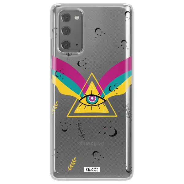 One-Eyed Pyramid Samsung Note 20 Clear TPU Case