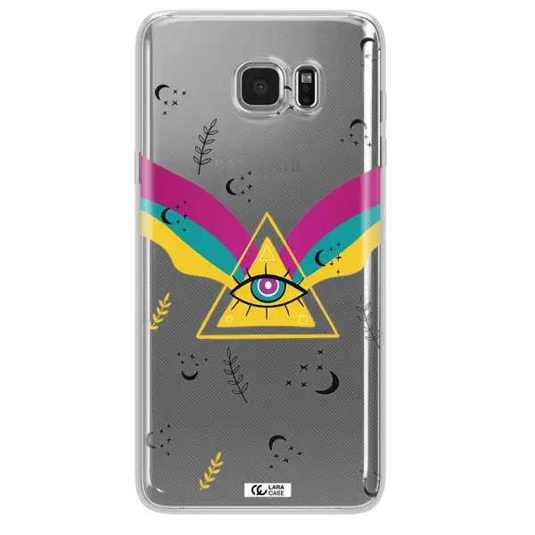 One-Eyed Pyramid Samsung Note 5 Clear TPU Case
