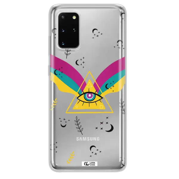 One-Eyed Pyramid Samsung S 20 Plus Clear TPU Case