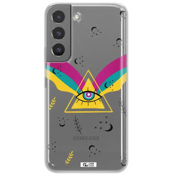 One-Eyed Pyramid Samsung S 22 Clear TPU Case
