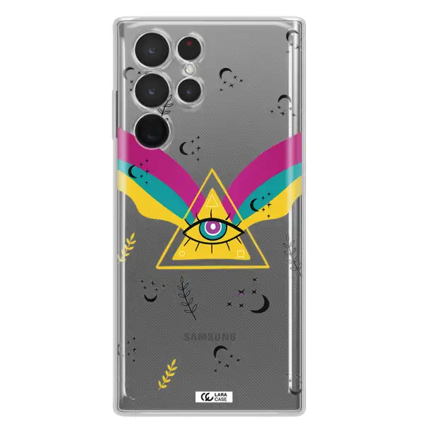 One-Eyed Pyramid Samsung S 22 Ultra Clear TPU Case