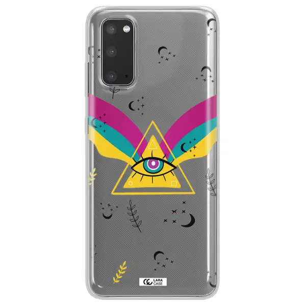 One-Eyed Pyramid Samsung S20 Clear TPU Case