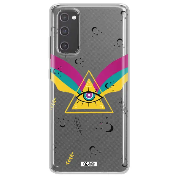 One-Eyed Pyramid Samsung S20 Fe Clear TPU Case