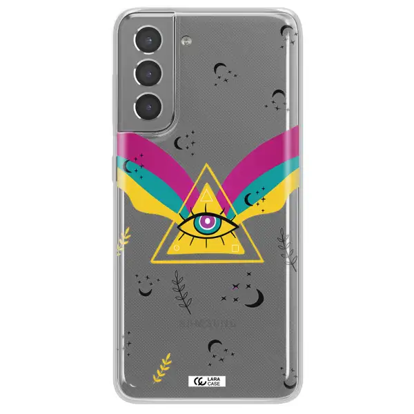 One-Eyed Pyramid Samsung S21 Clear TPU Case