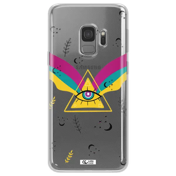 One-Eyed Pyramid Samsung S9 Clear TPU Case