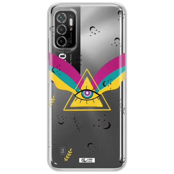 One-Eyed Pyramid Xiaomi Poco M4 Pro 5G Clear Tpu Case