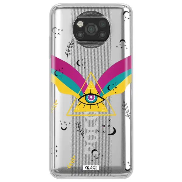 One-Eyed Pyramid Xiaomi Poco X3 Clear TPU Case