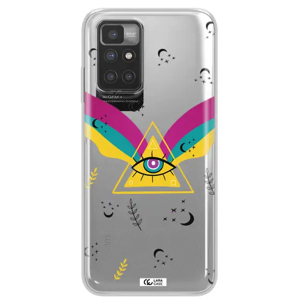 One-Eyed Pyramid Xiaomi Redmi 10 Clear TPU Case