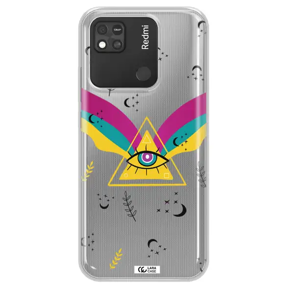 One-Eyed Pyramid Xiaomi Redmi 10A Clear TPU Case