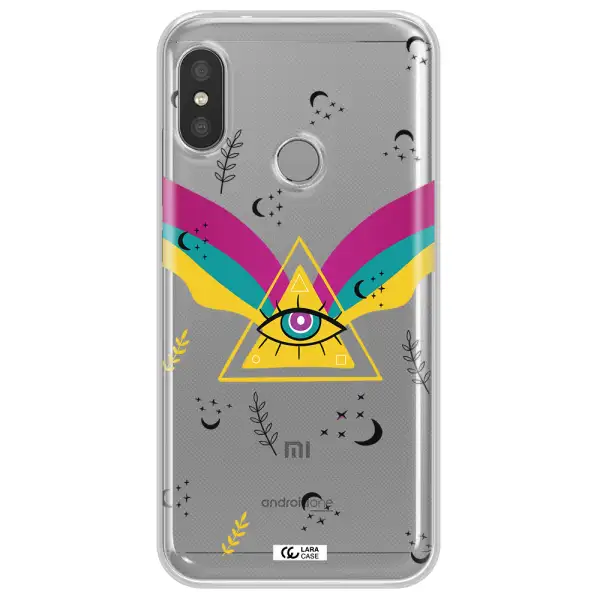 One-Eyed Pyramid Xiaomi Redmi 6 Pro Clear TPU Case
