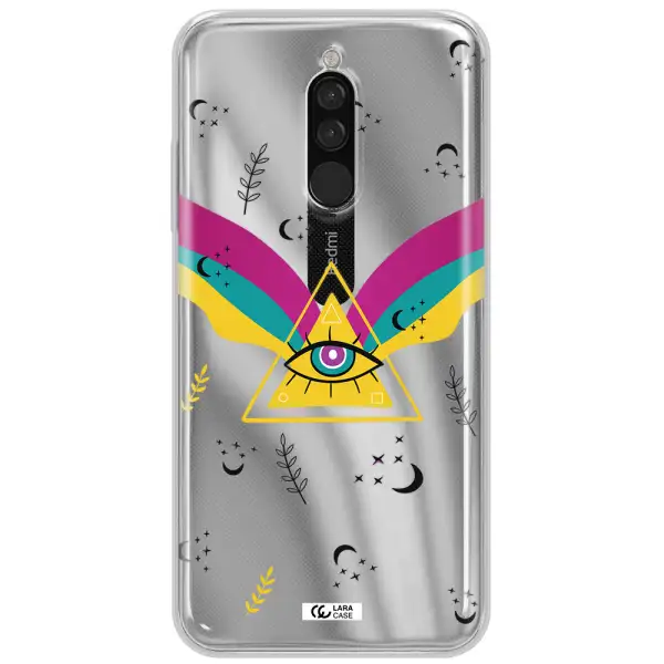 One-Eyed Pyramid Xiaomi Redmi 8 Clear Tpu Case