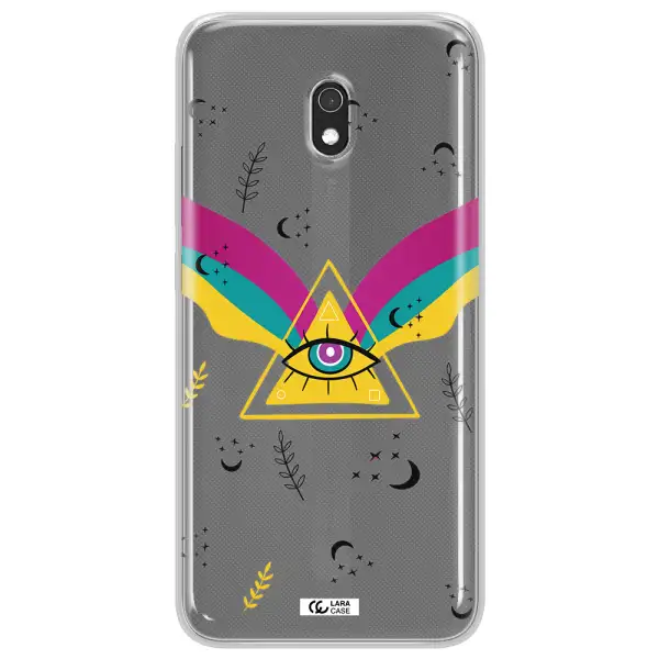 One-Eyed Pyramid Xiaomi Redmi 8A Clear TPU Case