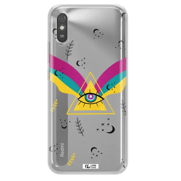 One-Eyed Pyramid Xiaomi Redmi 9A Clear TPU Case