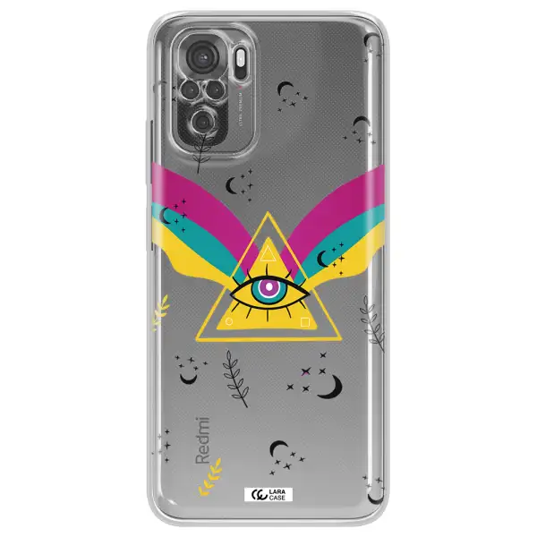 One-Eyed Pyramid Xiaomi Redmi Note 10S Clear Tpu Case