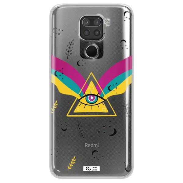 One-Eyed Pyramid Xiaomi Redmi Note 9 Clear TPU Case