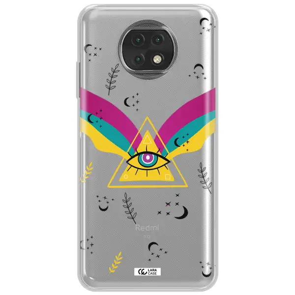 One-Eyed Pyramid Xiaomi Redmi Note 9T Clear Tpu Case