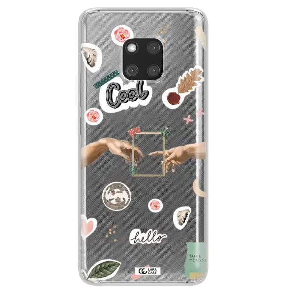 Creation Of Adam Huawei Mate 20 Pro Clear TPU Case