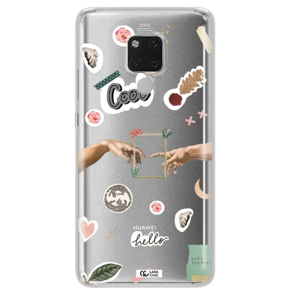 Creation Of Adam Huawei Mate 20X Clear TPU Case