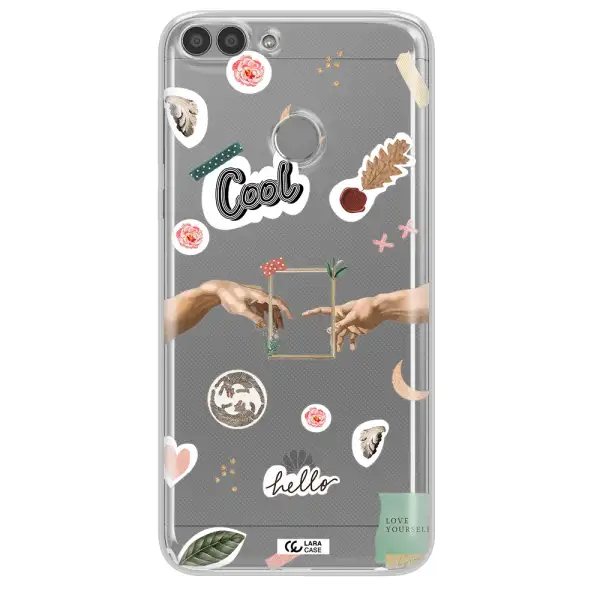 Creation Of Adam Huawei P Smart 2017 Clear TPU Case