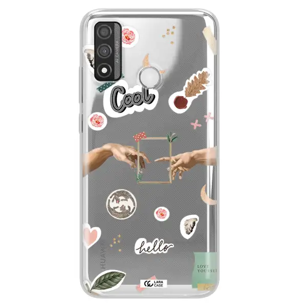Creation Of Adam Huawei P Smart 2020 Clear TPU Case
