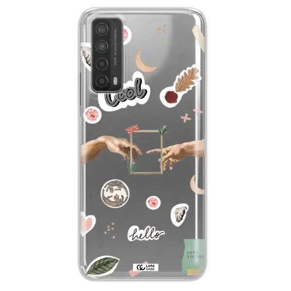 Creation Of Adam Huawei P Smart 2021 Clear TPU Case