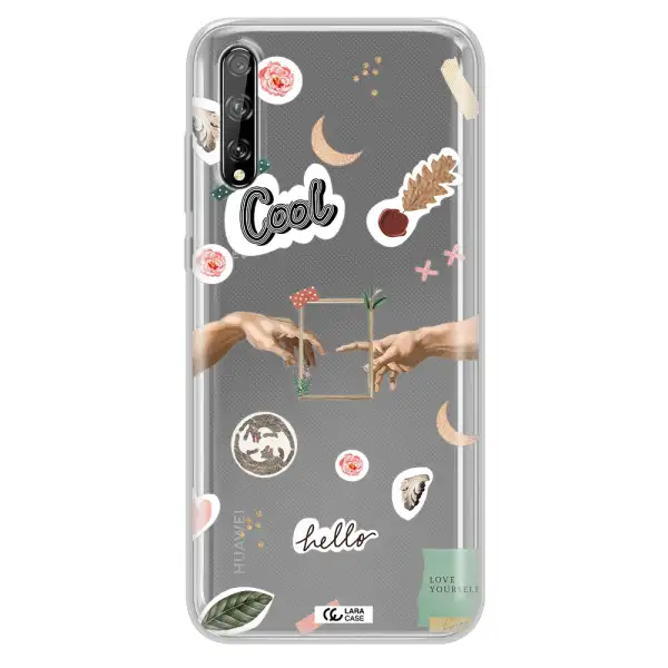 Creation Of Adam Huawei P Smart S Clear TPU Case