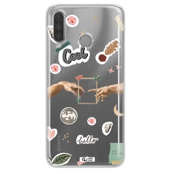 Creation Of Adam Huawei P30 Lite Clear TPU Case