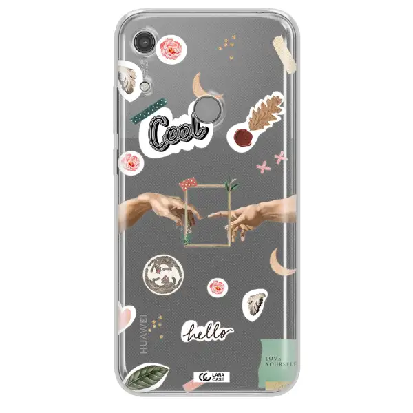 Creation Of Adam Huawei Y6S Clear TPU Case