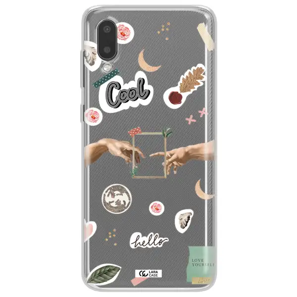 Creation Of Adam Samsung A02 Clear TPU Case