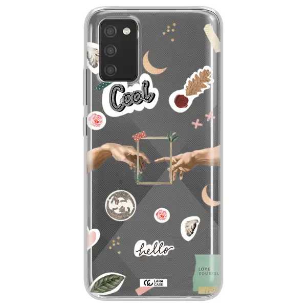 Creation Of Adam Samsung A02S Clear TPU Case